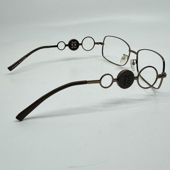 Givenchy SGV 210 Sunglasses Frames Only Gold Silver Col.R80 H11743 - Picture 5 of 8